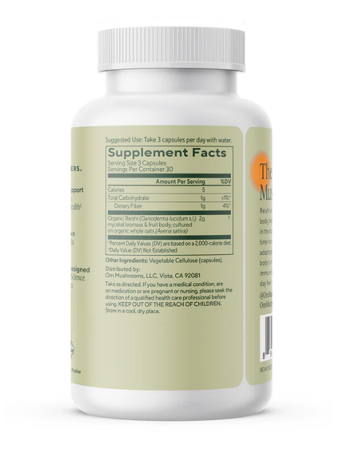 Mushroom Superfood - OM Reishi 90 capsulas