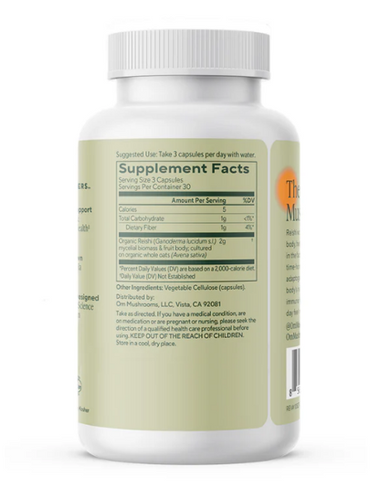 Mushroom Superfood - OM Reishi 90 capsulas