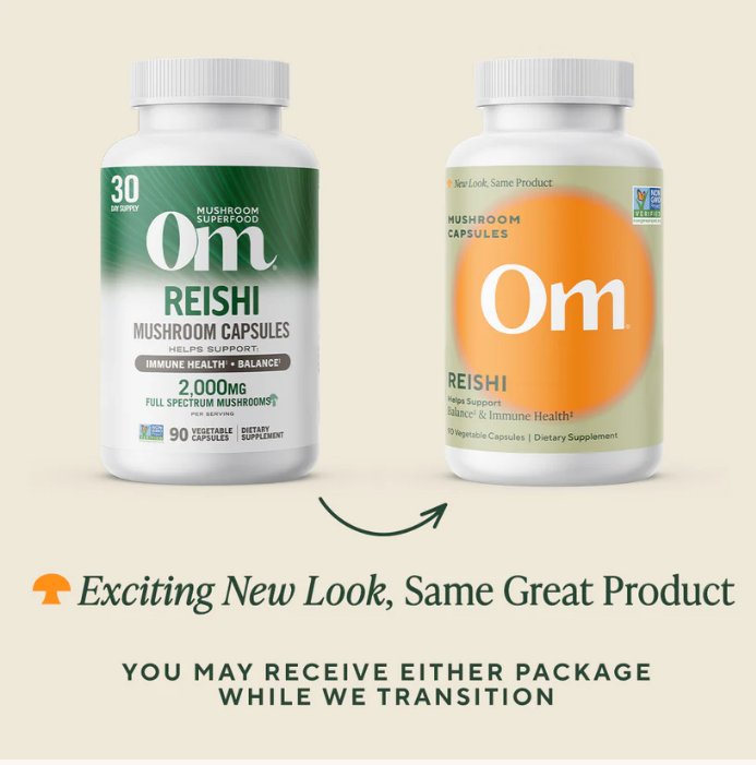 Mushroom Superfood - OM Reishi 90 capsulas