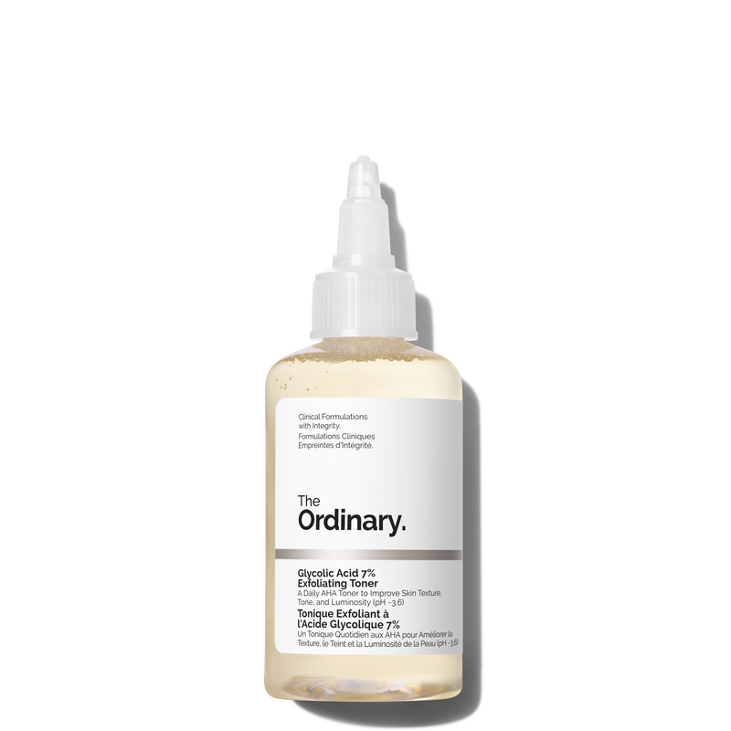 The Ordinary - Tónico exfoliante con ácido glicólico al 7%, 100ml