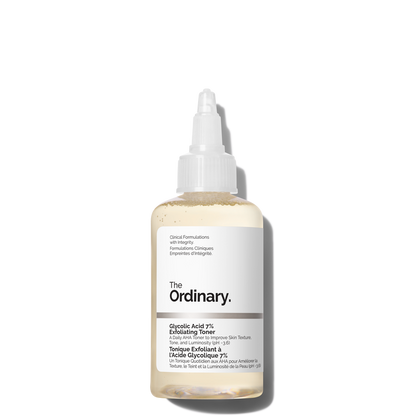 The Ordinary - Tónico exfoliante con ácido glicólico al 7%, 100ml