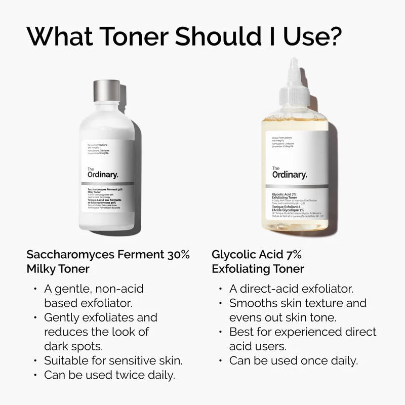 The Ordinary - Tónico exfoliante con ácido glicólico al 7%, 100ml