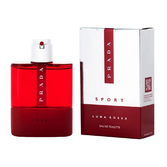 Prada Luna Rossa Sport men Eau De Toilette Spray (New Packaging) 3.4 oz