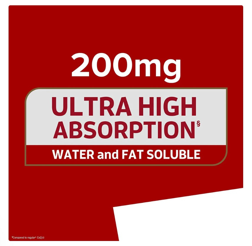 Ultra CoQ10, 200mg  60  Softgels