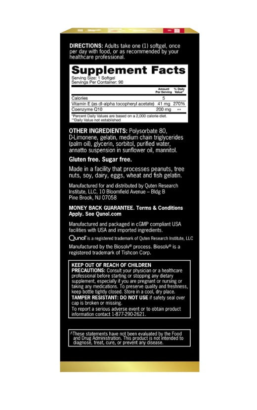 Ultra CoQ10, 200mg  60  Softgels
