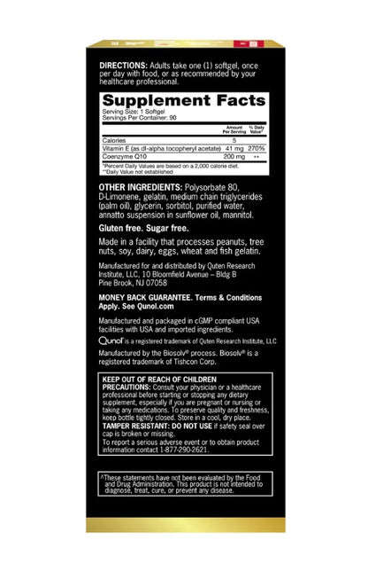 Ultra CoQ10, 200mg  60  Softgels