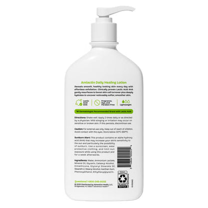 Amlactin -Loción corporal hidratante con 12 % de ácido láctico, 591 ml