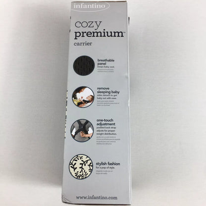 Infantino Cozy Premium portabebés – 2 posiciones de transporte