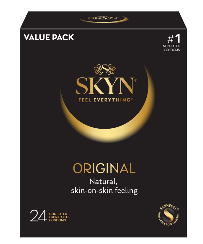 SKYN ORIGINAL Preservativos lubricados sin látex
