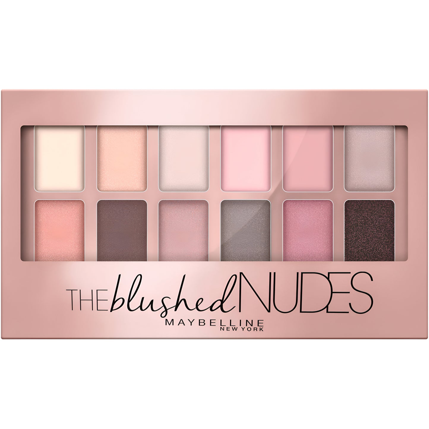 Set de Sombras The Blushed Nudes Maybelline