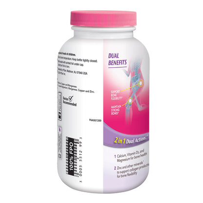 Calcio Caltrate Bone Health Advanced 600+D3 Plus Minerals, 320 Tablets