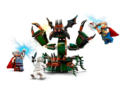 Lego 76207 marvel thor love and thunder , 159 piezas