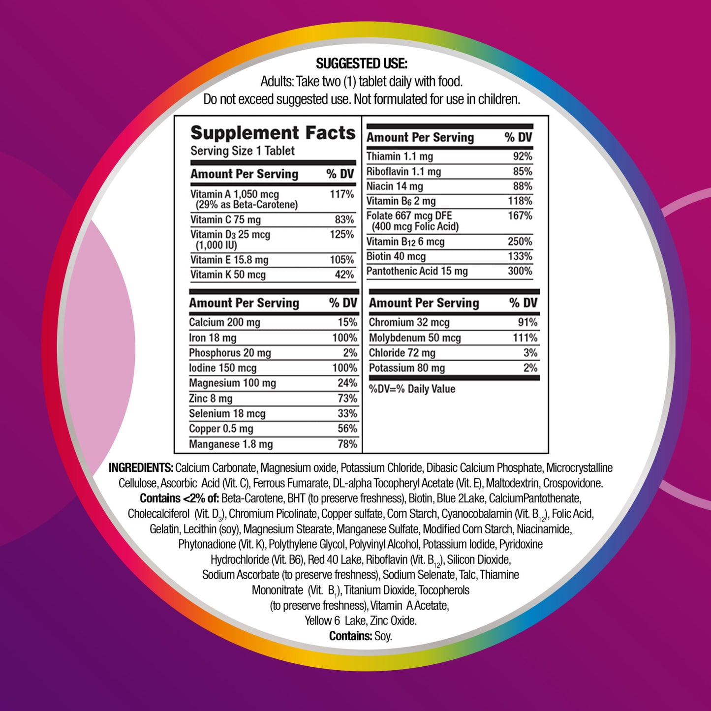 Centrum para Mujer  - Gsk - 120 Tabletas