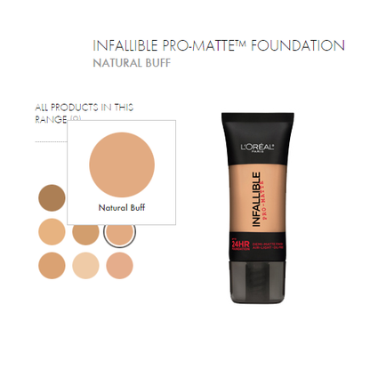 Infallible Pro-Matte de L'oreal