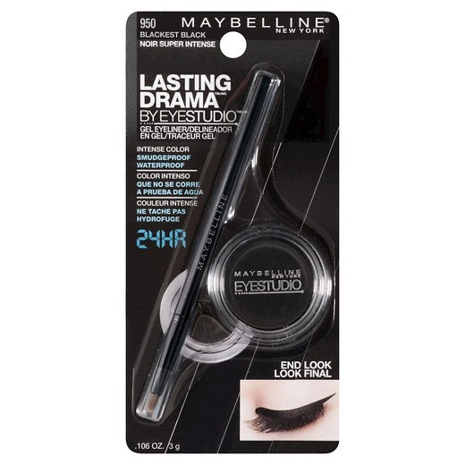 Delineador en gel Lasting Drama de Maybelline