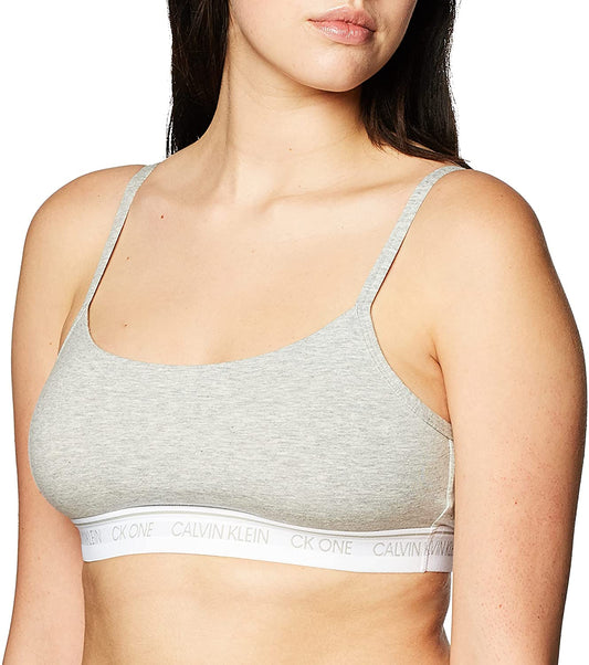 Calvin Klein CK One Bralette de algodón para mujer