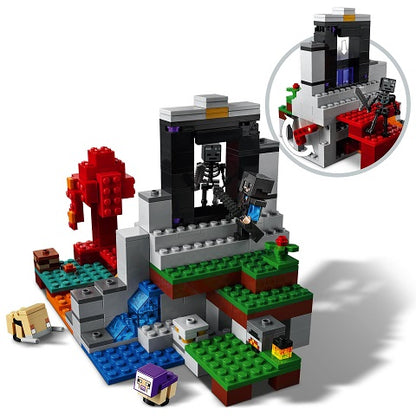 Kit de construcción LEGO Minecraft The Ruined Portal 21172