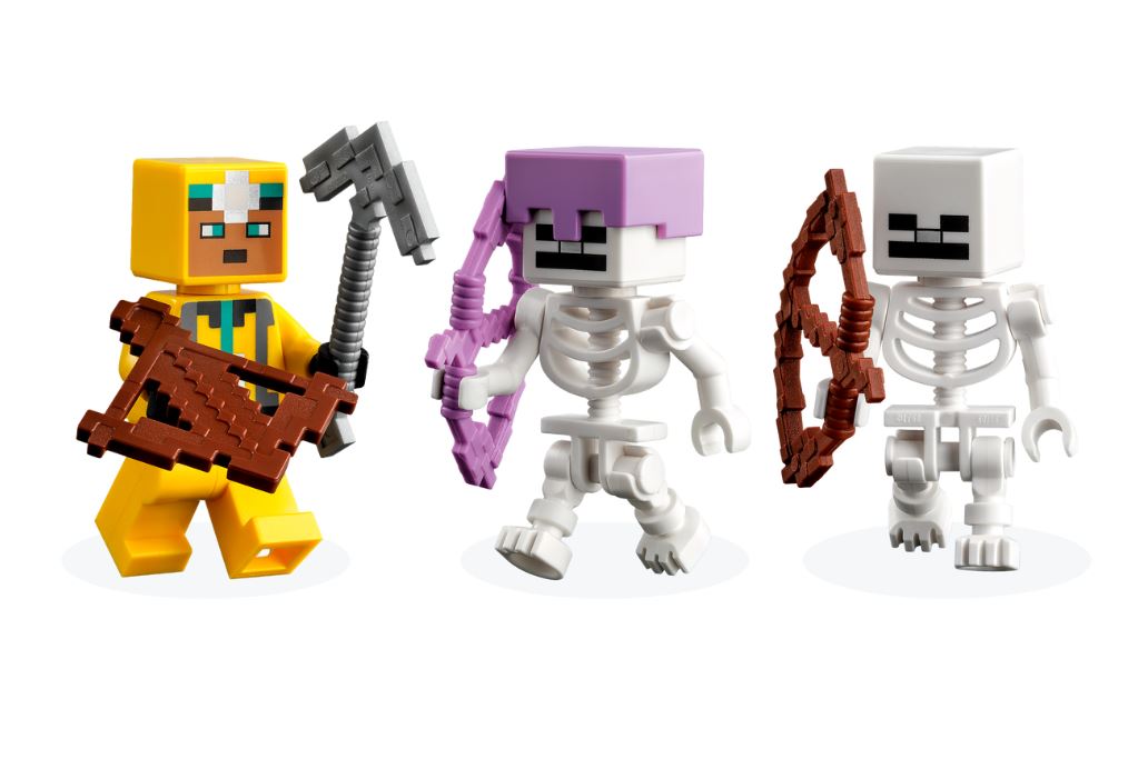 LEGO Minecraft The Skeleton Dungeon 21189  -para niños, niños y niñas a partir de 8 años a mas - 364 piezas