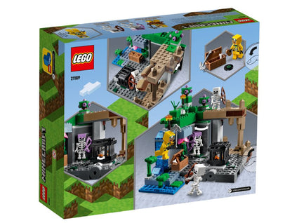 LEGO Minecraft The Skeleton Dungeon 21189  -para niños, niños y niñas a partir de 8 años a mas - 364 piezas