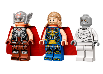 Lego 76207 marvel thor love and thunder , 159 piezas