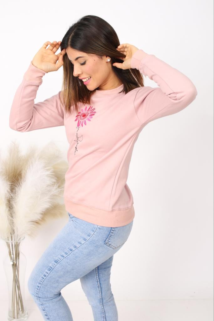 POLERA SIN CAPUCHA GIRASOL