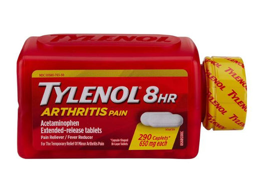 Tylenol 8 HR Arthritis 650 mg , 290 capsulas