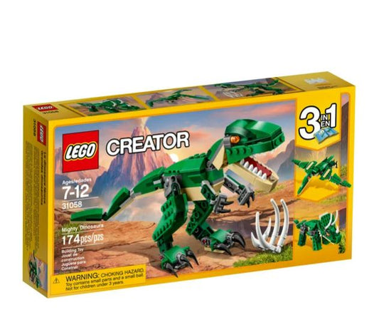 LEGO Creator Mighty Dinosaurs 31058 - 174 piezas