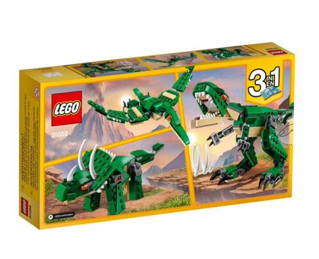 LEGO Creator Mighty Dinosaurs 31058 - 174 piezas