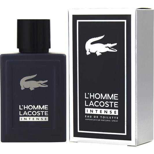 Lacoste L'Homme Intense Men Eau De Toilette Spray 3.3 oz