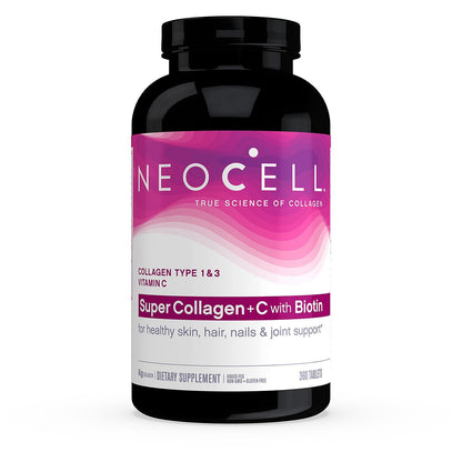 NEOCELL COLAGENO + VITAMINA C+ BIOTINA - 360 TABLETAS