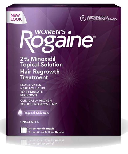ROGAINE WOMEN 2% MINOXIDIL SOLUTION