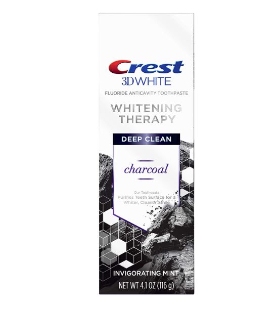 Crest 3D White charcoal 116g