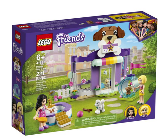 LEGO Friends Guardería para perros 41691 (221 piezas)