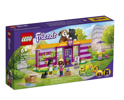 Juego de construcción LEGO Friends Pet Adoption Café 41699 (292 piezas)