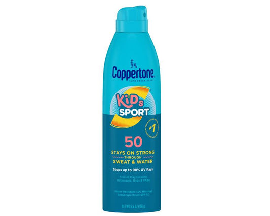 Coppertone Kids Sport Sunscreen Spray 156 gr. SPF 50 Spray para niños