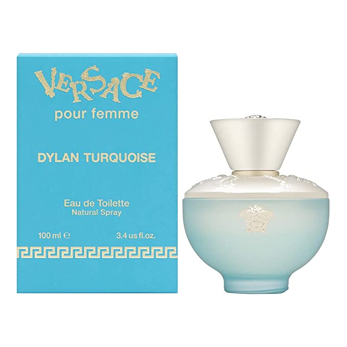 Versace Dylan Turquoise Pour Femme - Espray EDT para mujer,  100 ml