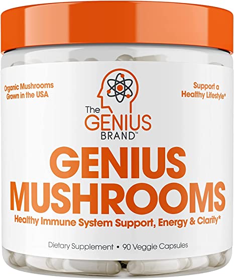 Genius Mushroom 90  Capsulas - The Genius Brand