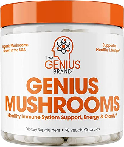 Genius Mushroom 90  Capsulas - The Genius Brand