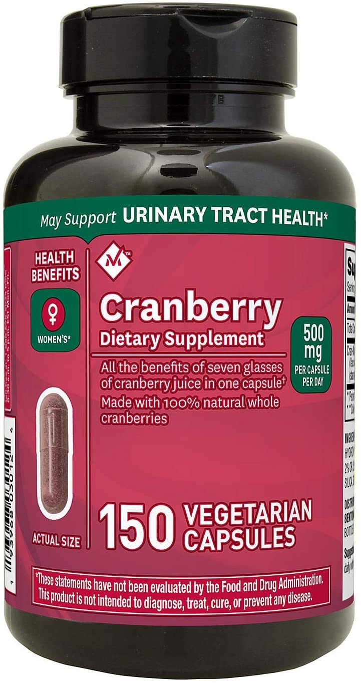 Cranberry Members Mark 500 mg - 150 Capsulas