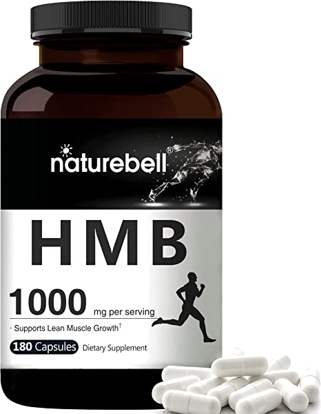 NatureBell  HMB (beta-hidroxi beta-metilbutirato), 1000 mg, 180 cap