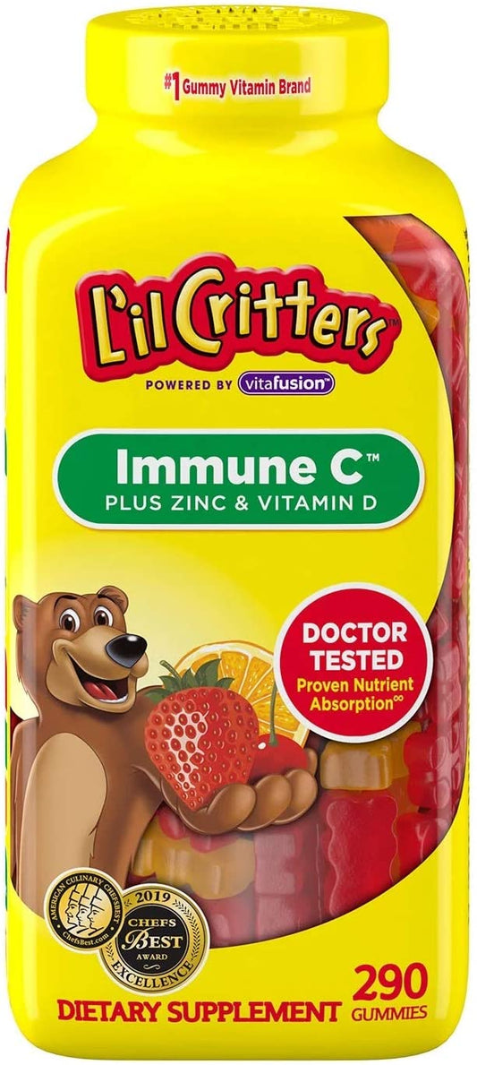 LIL CRITTERS VITAMIN C 290 GUMMIES