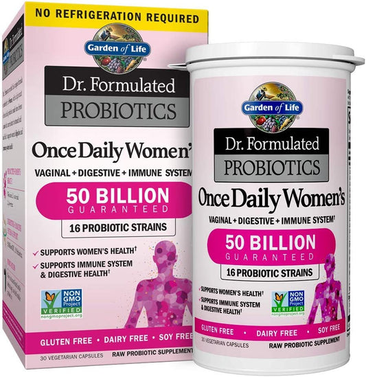 Probióticos Garden of Life - Dr. Formulated Once Daily Womens 30 cápsulas
