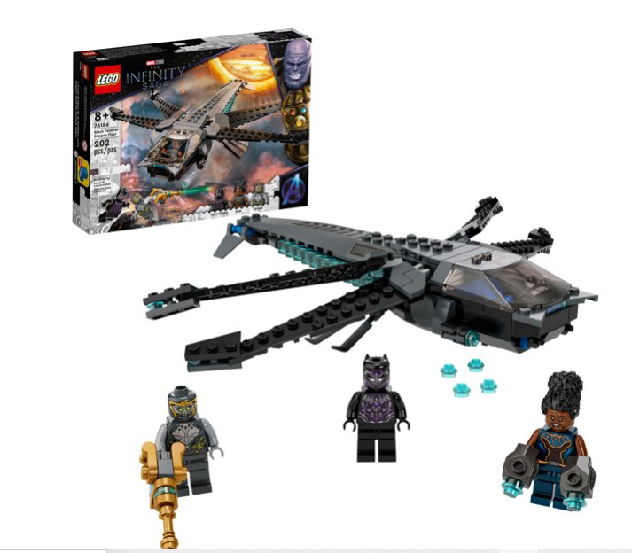 LEGO Marvel Black Panther Dragon Flyer 76186(202 piezas)