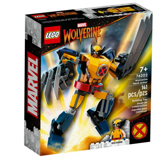 LEGO Wolverine Mech Armadura 76202 Juego de construcción