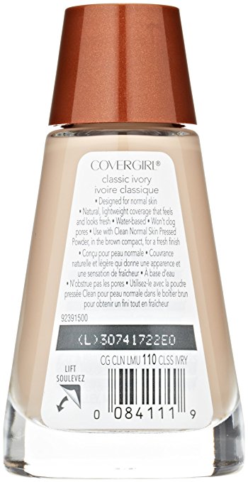 Base Liquida - Clean Normal Skin - Covergirl 30ml