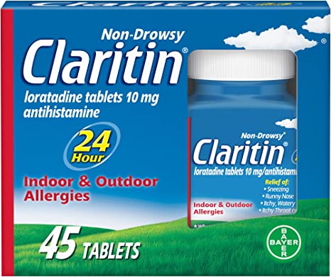 Claritin 24 Horas de Alivio Non-Drowsy Allergy  Tabletas