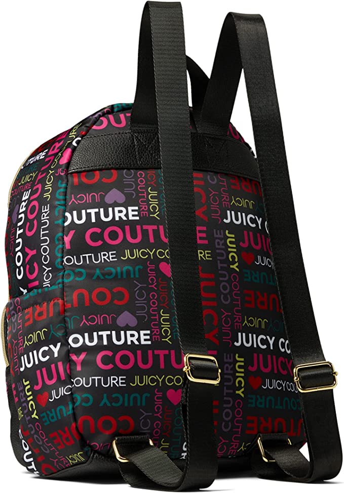 Juicy Couture Mochila Word Play, Bloque Logo Multi, Mochila Word Play