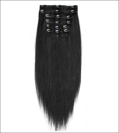 EXTENSIONES DE CABELLO LACIO NATURAL CON CLIPS 50cm de Largo