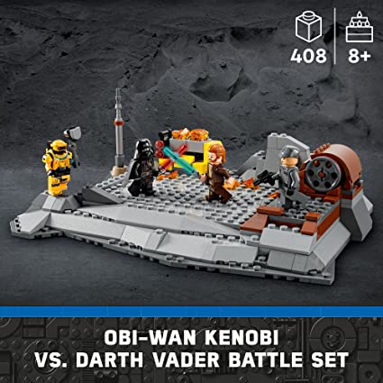 LEGO Star Wars OBI-Wan Kenobi vs. Darth Vader 75334