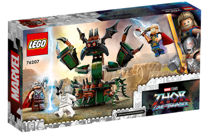 Lego 76207 marvel thor love and thunder , 159 piezas